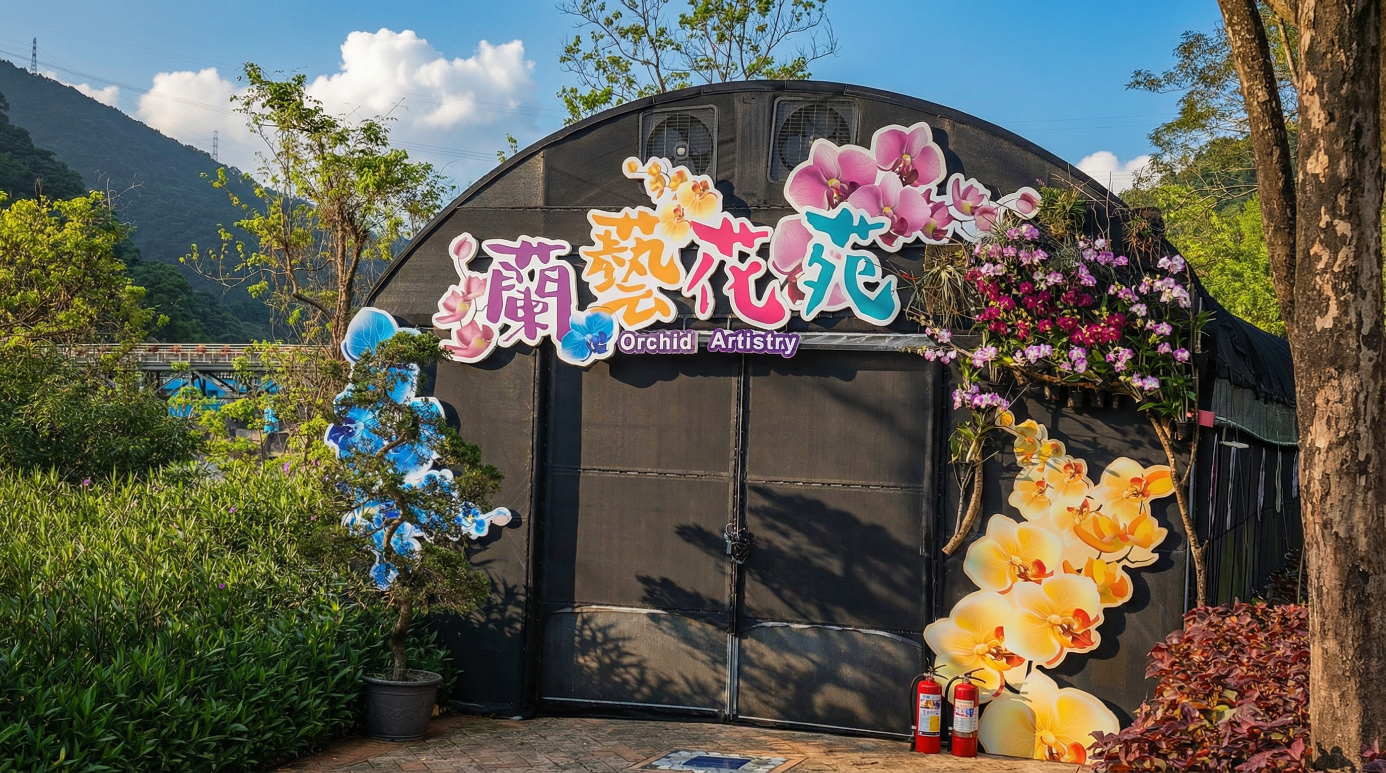 花卉館 形象佔圖